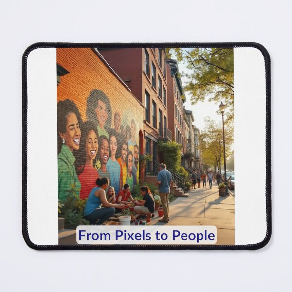Item preview, From Pixels to People: Building Real Community designed and sold by Make It A Better Day.