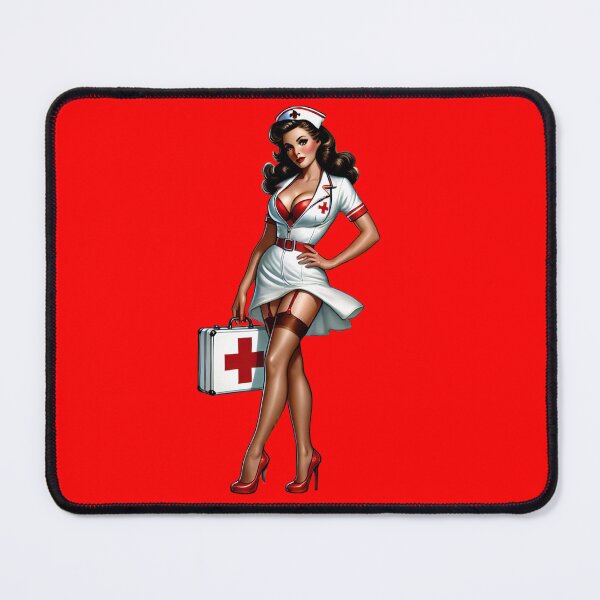 Item preview, Sexy Nurse Pin-up designed and sold by PinUpPizzazz.