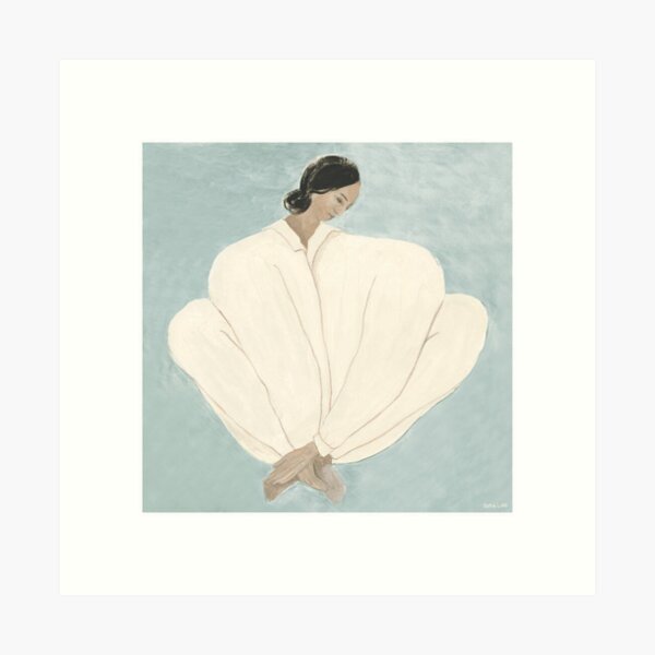 Aperçu de l'œuvre Sofia Lind assise seule créée et vendue par EthannThompson.