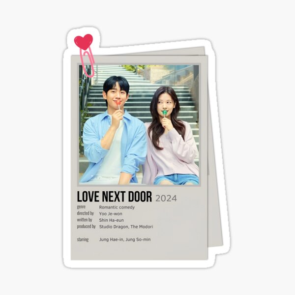 Item preview, Love Next Door - Jung Somin - Jung Hae In designed and sold by Kdramasaddict.