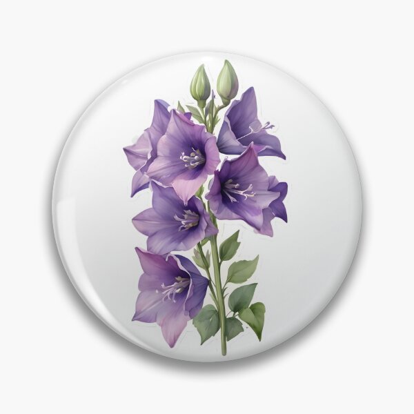 Item preview, Purple Bellflower designed and sold by HOMETOWN86.