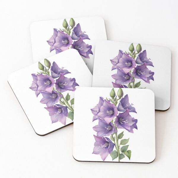 Item preview, Purple Bellflower designed and sold by HOMETOWN86.