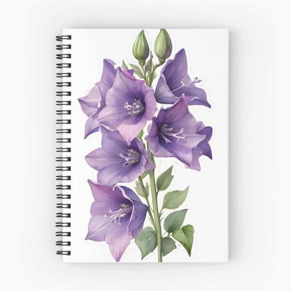 Item preview, Purple Bellflower designed and sold by HOMETOWN86.