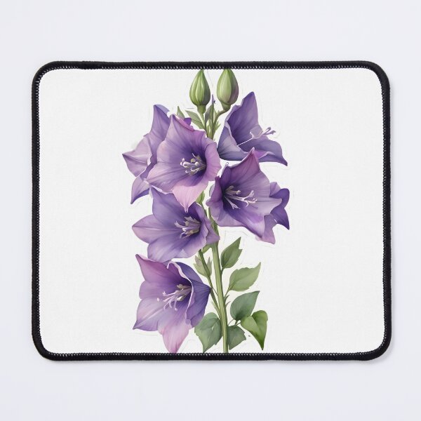 Item preview, Purple Bellflower designed and sold by HOMETOWN86.