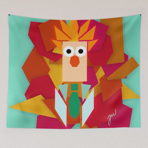 Item preview, Geometric Tangram Beaker (version 1/2 with background) designed and sold by Jessiwins19.