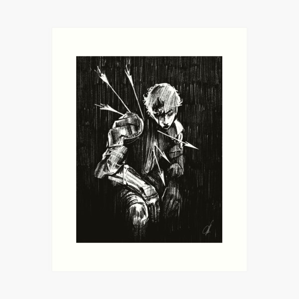 Item preview, A Knight after battle designed and sold by vera-adigamova.