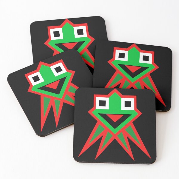 Item preview, Geometric Kermit Tangram (version 1/2 - no background) designed and sold by Jessiwins19.