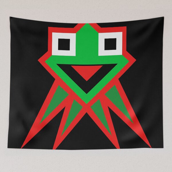 Item preview, Geometric Kermit Tangram (version 1/2 - no background) designed and sold by Jessiwins19.
