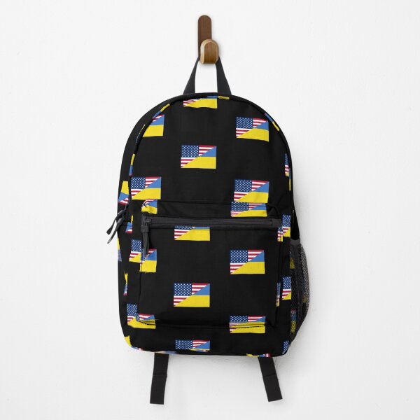 Item preview, Ukraine United States of America American Flag designed and sold by dgavisuals.