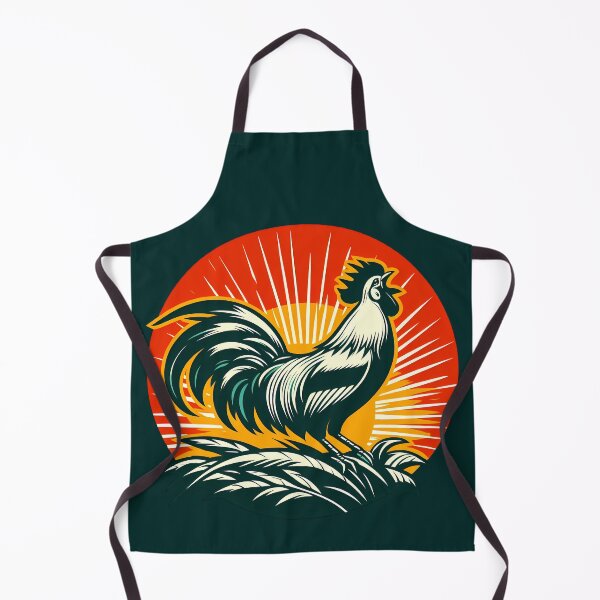 Item preview, Vintage Retro Rooster designed and sold by Funny Vintage Stickers And T-Shirts.