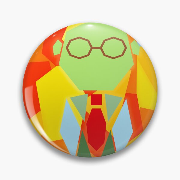 Item preview, Geometric Dr. Bunsen Honeydew Tangram (version 1/2 - with background) designed and sold by Jessiwins19.