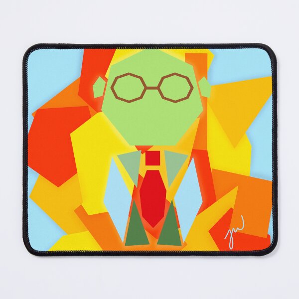 Item preview, Geometric Dr. Bunsen Honeydew Tangram (version 1/2 - with background) designed and sold by Jessiwins19.