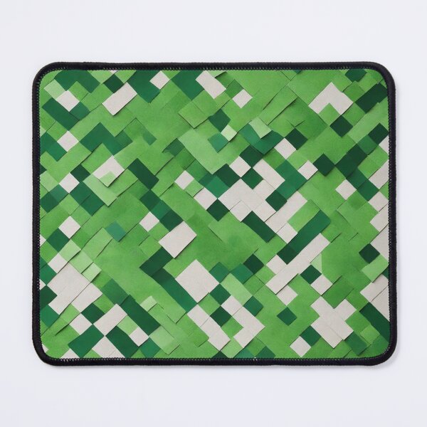 Item preview, Green Pixel Mosaic designed and sold by Sadia Jannat.