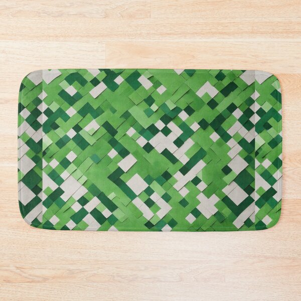 Item preview, Green Pixel Mosaic designed and sold by Sadia  Jannat.