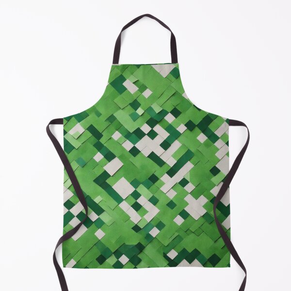 Item preview, Green Pixel Mosaic designed and sold by Sadia Jannat.