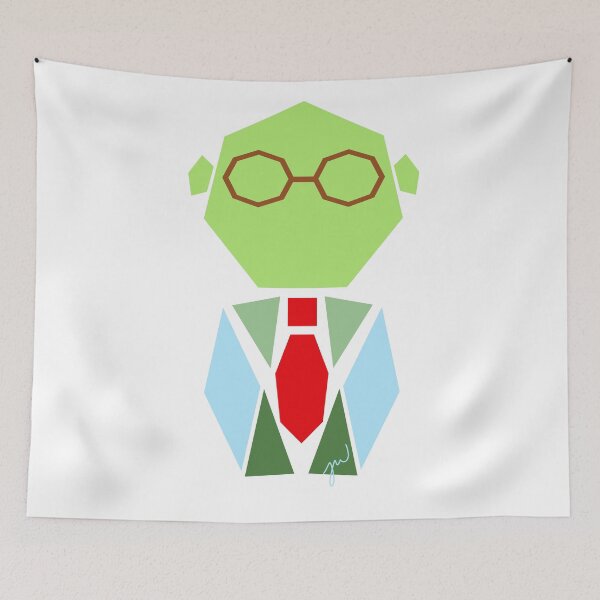 Item preview, Geometric Dr. Bunsen Honeydew Tangram (version 1/2 - no background) designed and sold by Jessiwins19.