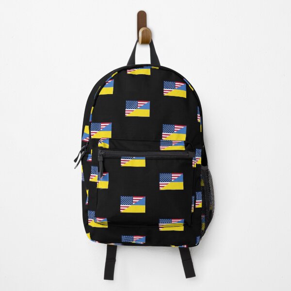 Item preview, Ukraine United States of America American Flag designed and sold by dgavisuals.