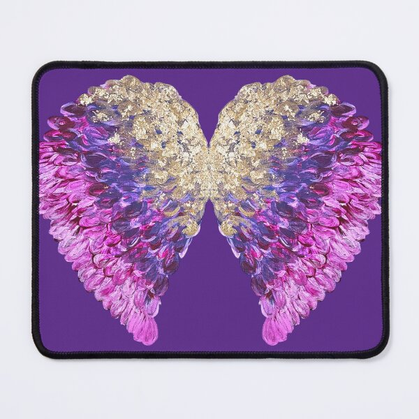 Item preview, Acrilic painted wings- purple-gold designed and sold by Sowianowa.