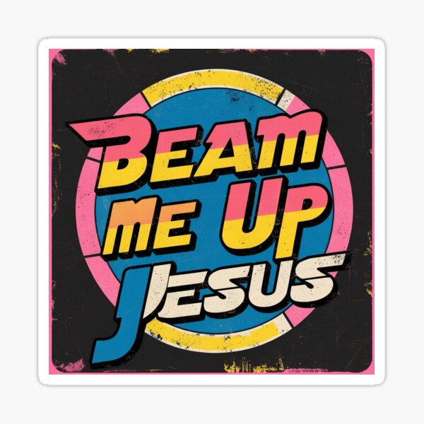 Item preview, Beam me up Jesus designed and sold by Pronto Pop Shop.