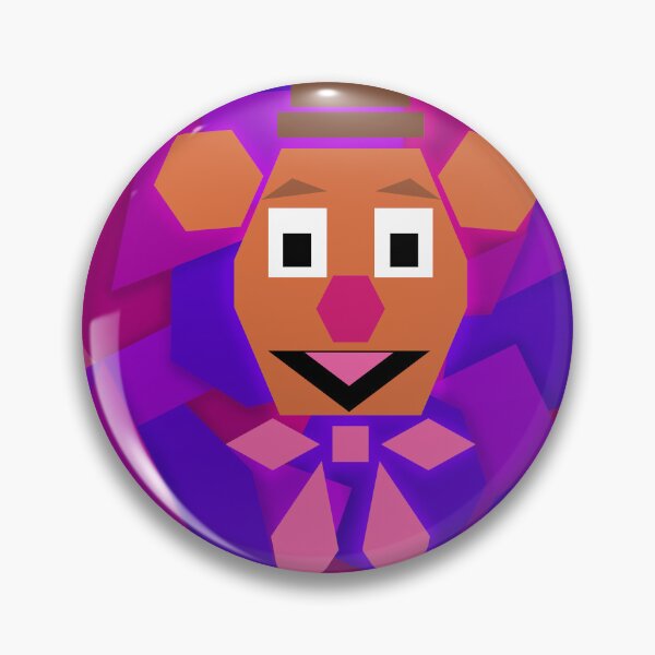Item preview, Geometric Fozzie Bear Tangram (version 1/2 - with background) designed and sold by Jessiwins19.