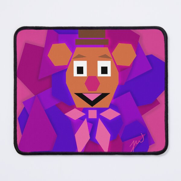 Item preview, Geometric Fozzie Bear Tangram (version 1/2 - with background) designed and sold by Jessiwins19.