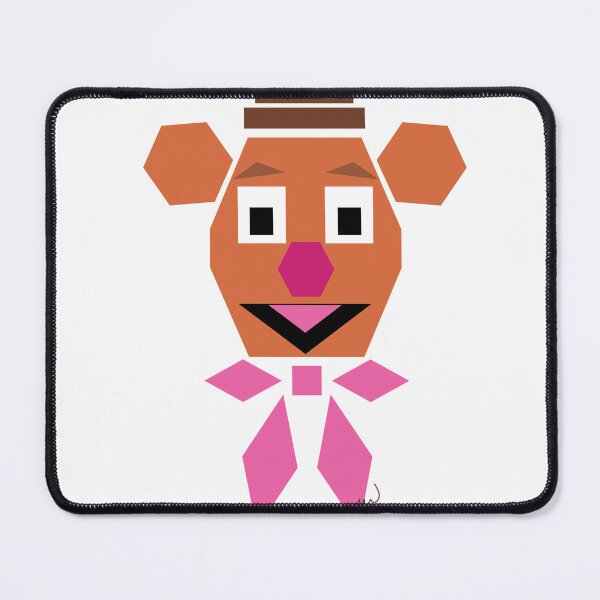 Item preview, Geometric Fozzie Bear Tangram (version 1/2 - no background) designed and sold by Jessiwins19.