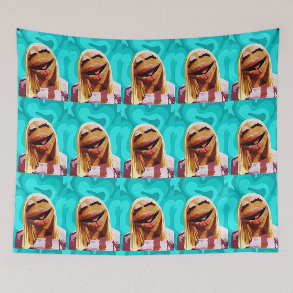 Item preview, Janice Muppet Portrait (version 1/2 - with background) designed and sold by Jessiwins19.