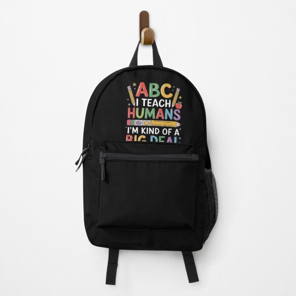 Item preview, Funny Teacher Quote – ABC I Teach Humans – Back to School designed and sold by love3617.