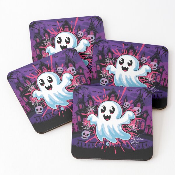 Item preview, Spooky Cartoon Ghost Illustration designed and sold by clipify.