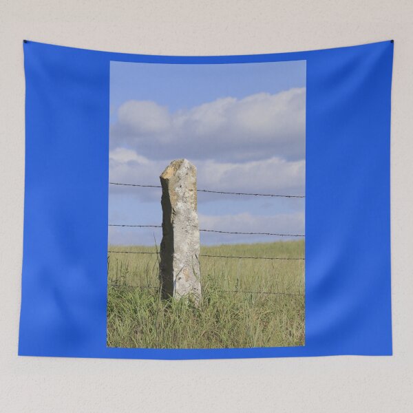 Item preview, Stone Post Fence on the Kansas Prairie designed and sold by ROBERTDBROZEK.