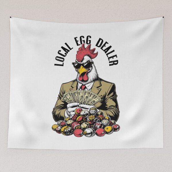 Item preview, Local Easter Egg Dealer Funny Chicken Lover Money Eggs designed and sold by GrandeDuc.
