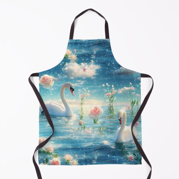 Item preview, Swans and roses designed and sold by Lewis-mart.