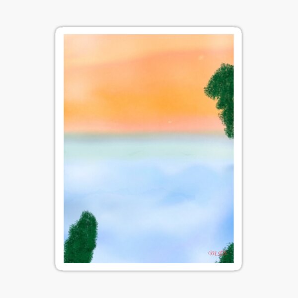 Aperçu de l'œuvre Couché du soleil  créée et vendue par MIBdesign.
