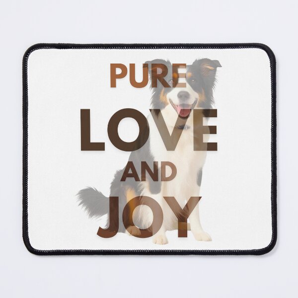 Item preview, Pure Love and Joy – Adorable Border Collie Design for Dog Lovers designed and sold by Fredster1966.