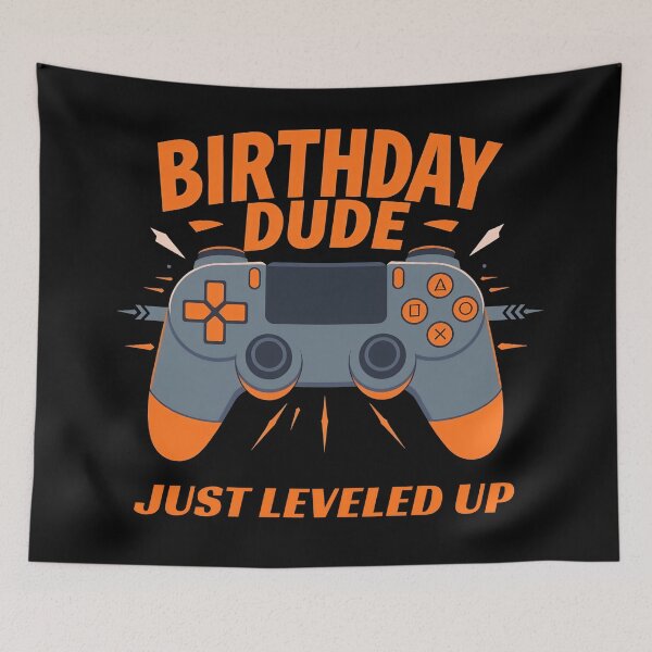 Item preview, Birthday Gamer - Just Leveled Up designed and sold by svarupa.