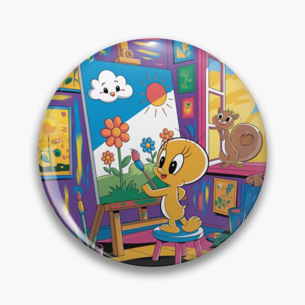 Item preview,   Tweety the Artist: Colorful Fun in the Studio designed and sold by AnimalAirtistry.