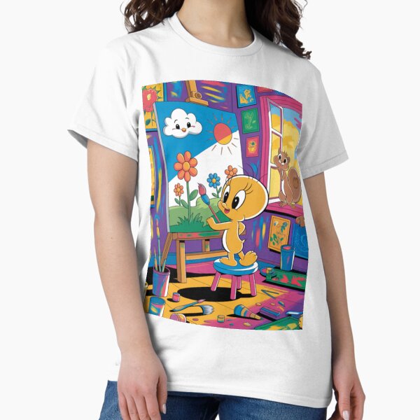 Item preview,   Tweety the Artist: Colorful Fun in the Studio designed and sold by AnimalAirtistry.
