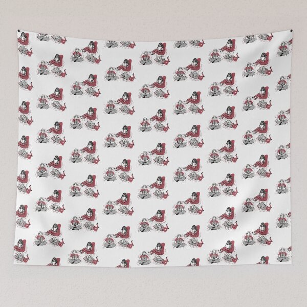 Item preview, Three people reading on the floor, on a beanbag and sitting down designed and sold by jasmineberry.