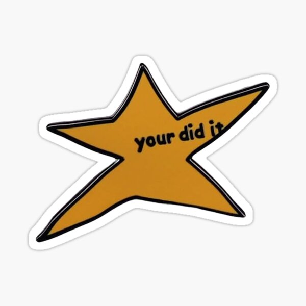 Artikel-Vorschau von Guter Job Star, designt und verkauft von sofisstickerbox.