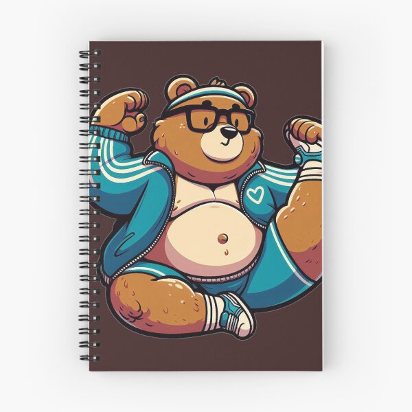 Item preview, yoga bear designed and sold by ThirtyNumber.