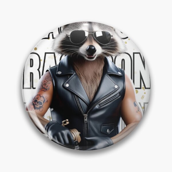Item preview, Sharp Claws, Sharper Designs – Tattoo Artist Raccoon designed and sold by AdaMerch.