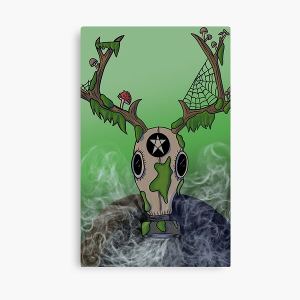 Item preview, Gas Mask Deer designed and sold by TheGoodParade.