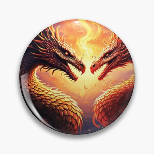 Item preview,  Infernal Dragon Duel designed and sold by Wiredart.