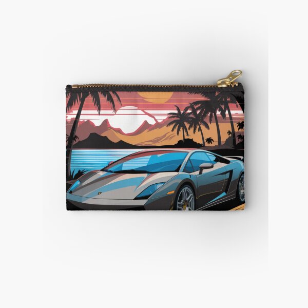 Item preview, Retro Sunset Car Aesthetic – Vintage Drive Art Print designed and sold by joanwatson45.