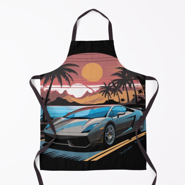 Item preview, Retro Sunset Car Aesthetic – Vintage Drive Art Print designed and sold by joanwatson45.