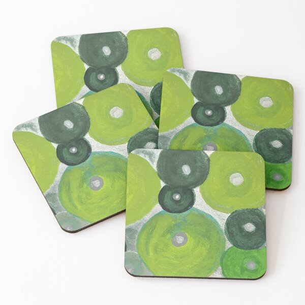 Item preview, green circles designed and sold by WintersWonders.