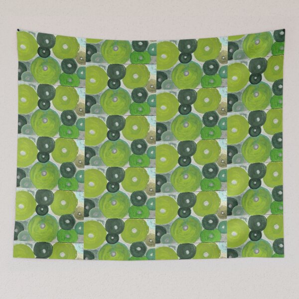 Item preview, green circles designed and sold by WintersWonders.