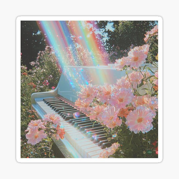 Item preview, Rainbow Sonata | Floral Symphony | Celestial Harmony  designed and sold by Cyber Garden Studio.