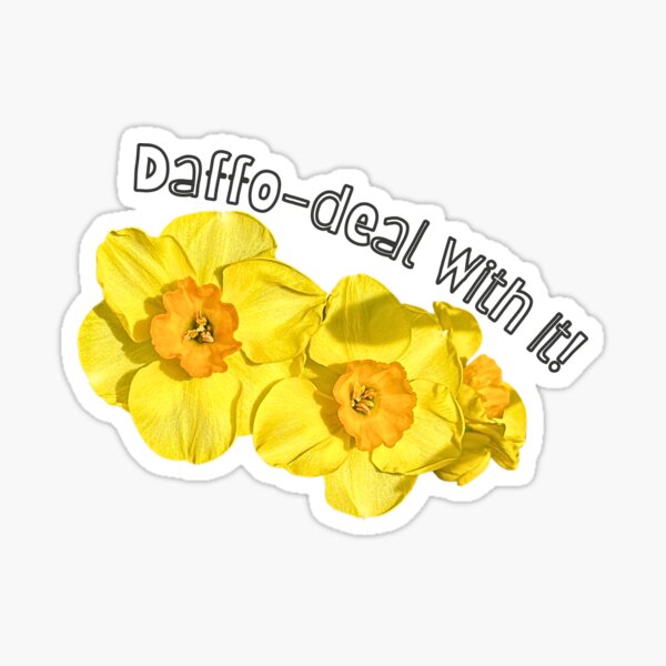 Item preview, Daffo-deal with it! designed and sold by I Am Crystallized.