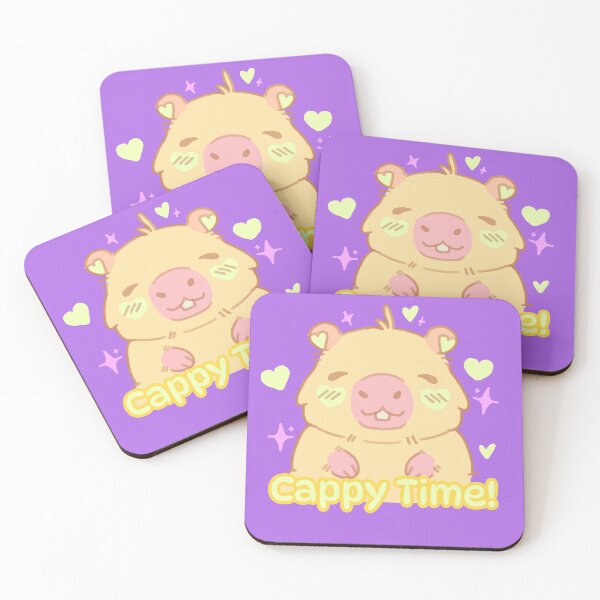 Item preview, Kawaii Capybara Cute Illustration - Pastel Animal Art designed and sold by LirielPerez.